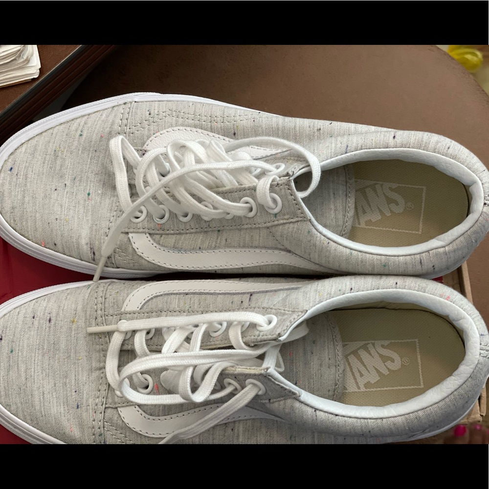 VANS- OLd Sokol Speckle Jersey Gray with confetti